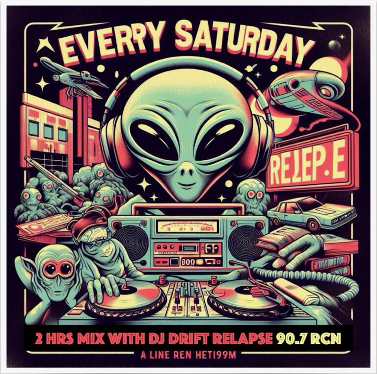 Deux heures de mix avec dj Drift Relapse