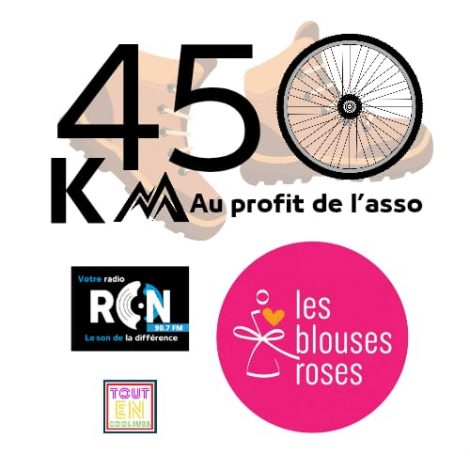 450 km pour les Blouses Roses